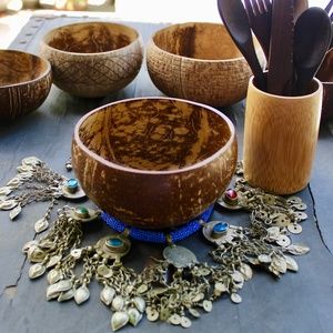 Buddha Bowl 4 pice Regular hand made  Bowl ecofrindly